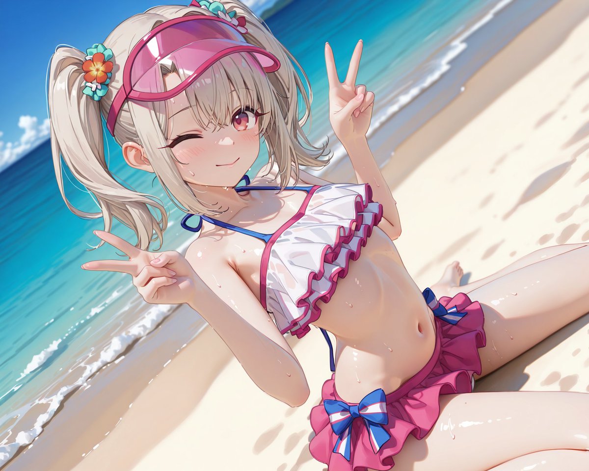 hal_hal0205's tweet photo. いろいろあるけどとりあえず水着イリヤ置いておきます。もう夏ですね。 https://t.co/yCxQoQ0TAI