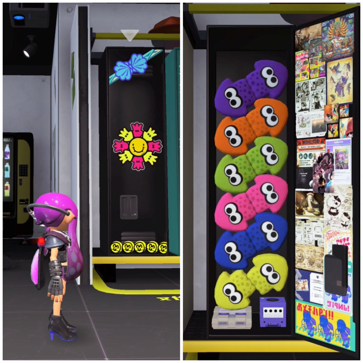 Miel__ink's tweet photo. Mi nuevo locker 🤩😻

#Splatoon3 #NintendoSwitch2 https://t.co/uIFo5M62AK