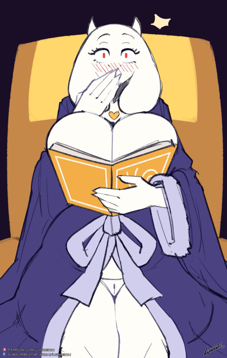 lyorenth's tweet photo. You walk in on Toriel while she's a little untidy~ https://t.co/5pfY1WfuI8
