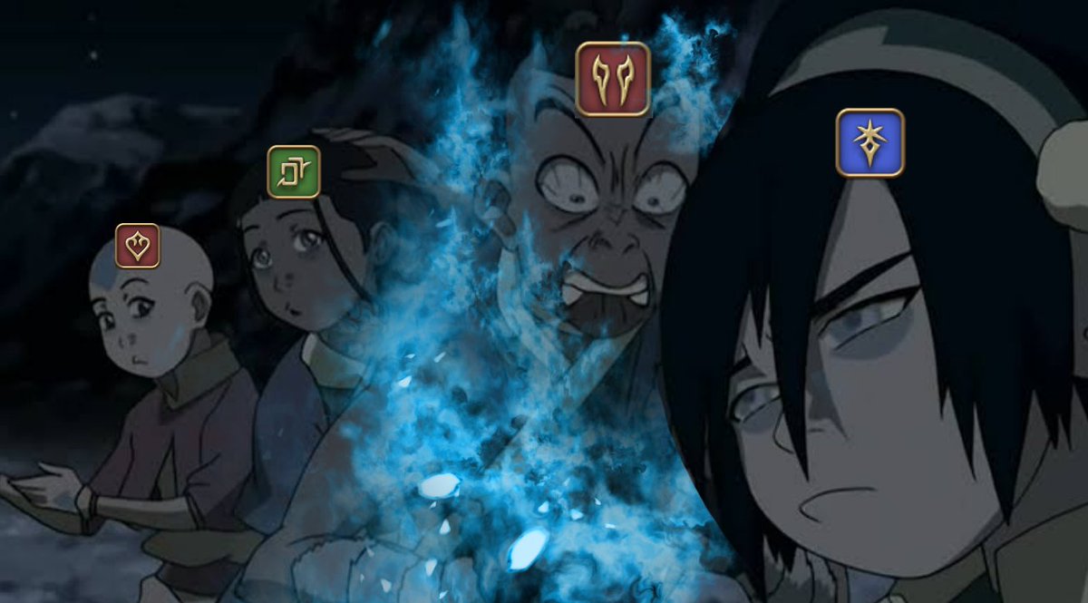 Liangyyu's tweet photo. when tanks dont stack the bosses to let the party cleave https://t.co/VSo7N9YAu1