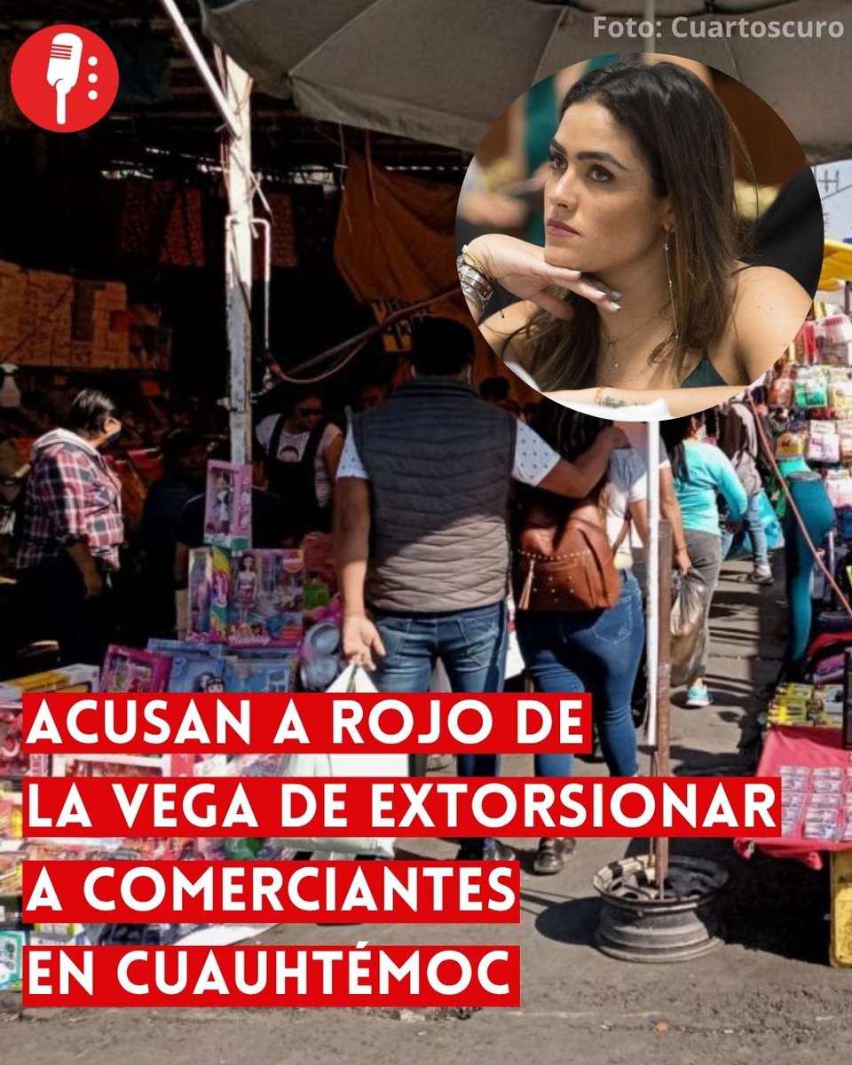 ReporterosMX_'s tweet photo. ⭕ OJO | ACUSAN A ALESSANDRA ROJO DE LA VEGA DE EXTORSIONAR A COMERCIANTES EN CUAUHTÉMOC

El concejal de Morena en la alcaldía Cuauhtémoc, Emilio Villar, acusó al gobierno encabezado por Alessandra Rojo de la Vega de mantener un esquema de extorsiones contra comerciantes en la vía pública, mediante cobros que irían de 100 a mil pesos diarios o semanales para permitirles trabajar a cientos de familias que dependen del comercio informal para obtener ingresos.
https://t.co/whqM05alsp