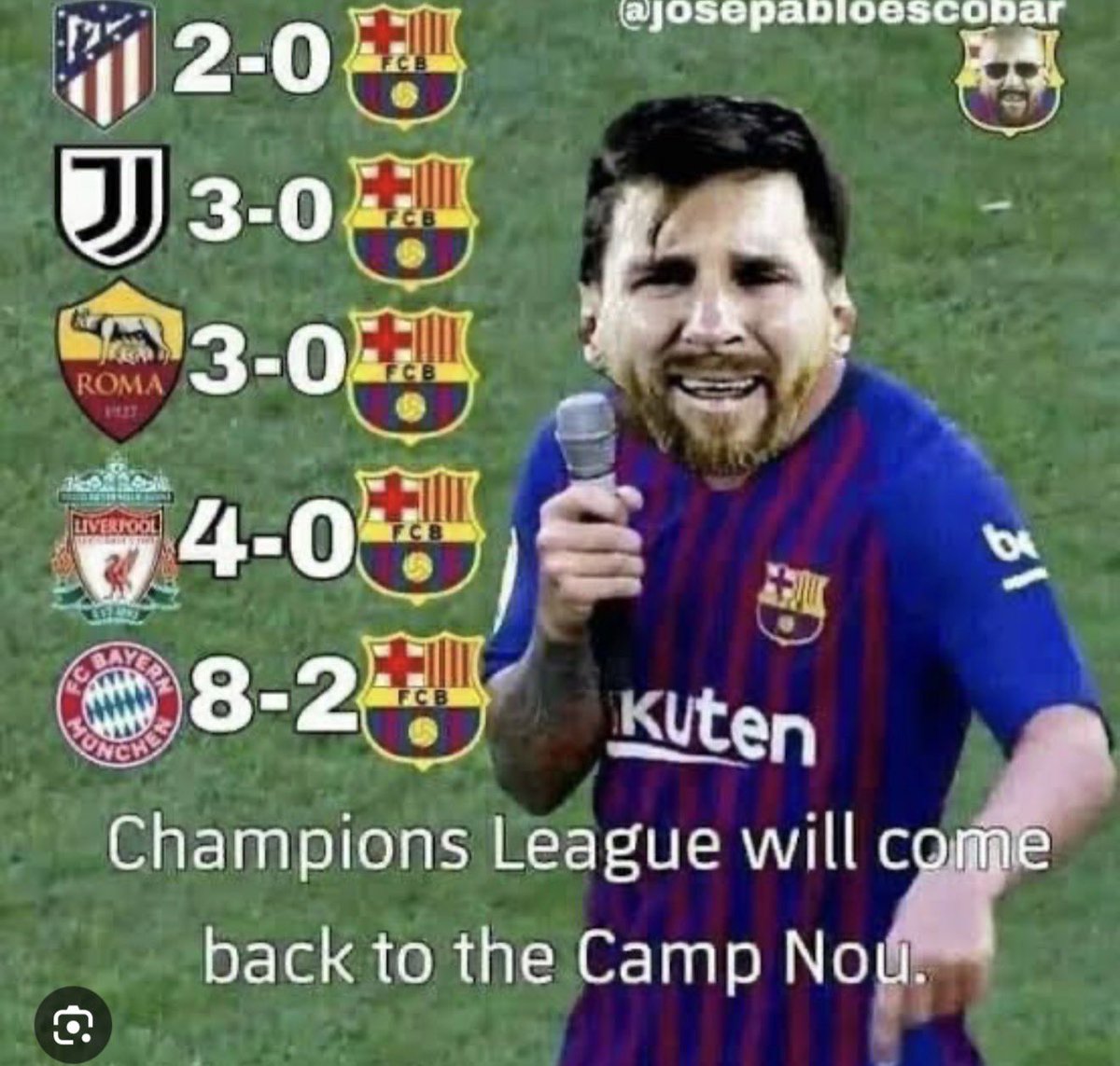 Aveiro_dun's tweet photo. Ronaldo left Real Madrid winning the UCL title for them. He promised them and he delivered it to them. Lionel Pessi omo left barc….😭😭😭🤣🤣🤣🤣🤣🤣🤣🤣🤣🤣🤣😭😭😭😭😭 https://t.co/HaanXbPuf6