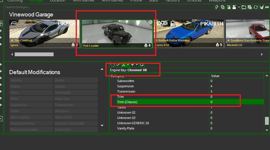 Pikablu_Lv100's tweet photo. Alot of DMs asking about the unselected tarp. Its considered a Chassis trim.

Donor Needed: Rat-Loader:
- If DMO ensure Trim(Chassis) is set to 0 "Chromed V8"
- If pushing thru merge ensure "Chrome V8" is selected

Big shout to @HaDi_Sadogh🍻 https://t.co/FENpTrKgzl