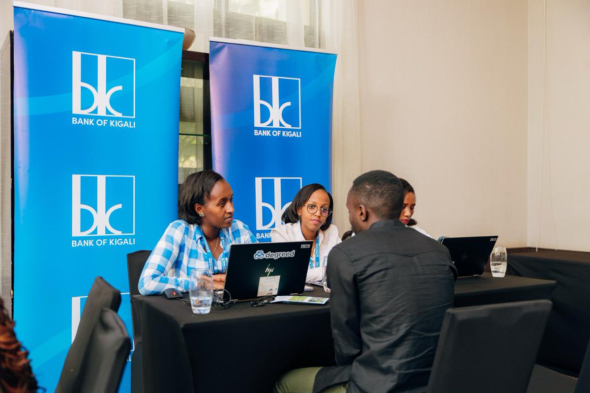 RICA_Rwanda's tweet photo. Today's 4th RICA Job Fair for the Class of 2026 brought graduands together with potential employers and business partners, creating space for meaningful connections and career opportunities. Industry leaders shared encouraging feedback on how RICA's experiential learning model prepares our students to contribute to innovation and productivity across the agriculture sector. We're grateful to our partners for their continued collaboration and proud to see our students taking these next steps in their careers.