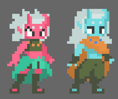 DarkApyr_'s tweet photo. What would you like to see in a traditional Japanese-style asset pack?
I’ve made some tiles, but they still need a lot of refinement. I also have concepts for these two cute Onis.

#gamedev #gameasset #itchio https://t.co/tbFlhYJP65