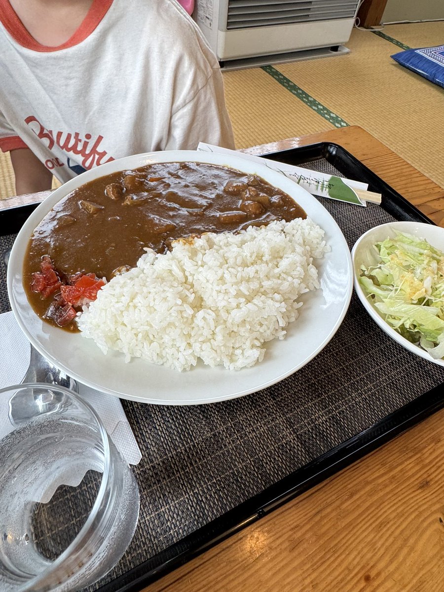 _enel_'s tweet photo. 小諸は和田、のなか。腹がへったらここ！
かつ丼玉子とじ。量が多いと聞いてましたが、普通盛りなら子どもたちも食べ切ってました。かつ丼はというとオーソドックスで何の抵抗感もなく、気づいたら終わってしまっているかつ丼でした。まいうー。

#小諸
#のなか
#かつ丼
#定食
#まいうーチャンネル https://t.co/JKJv06F9Su