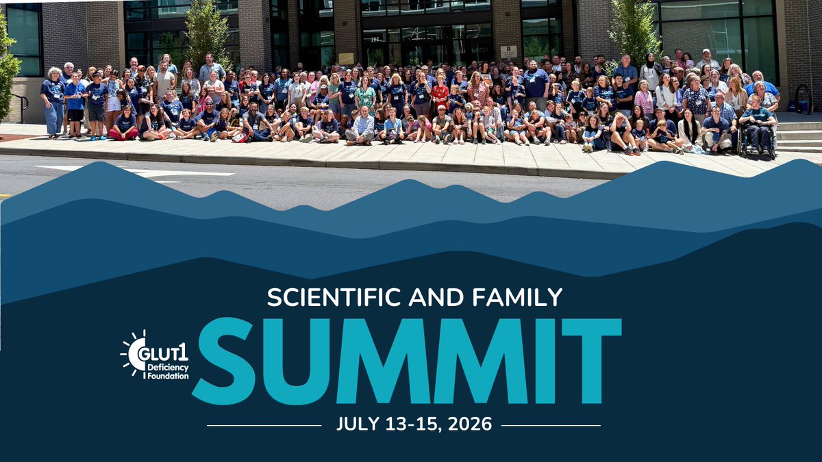 G1DFoundation's tweet photo. Grateful for everyone who joined us for the #GLUT1Summit2026 in Asheville! Families, researchers, our wonderful speakers, clinicians, advocates, sponsors... You all made a difference.

We're feeling inspired, hopeful, and so thankful for your support. 

#GLUT1Summit26 https://t.co/IaEaN7cnBu