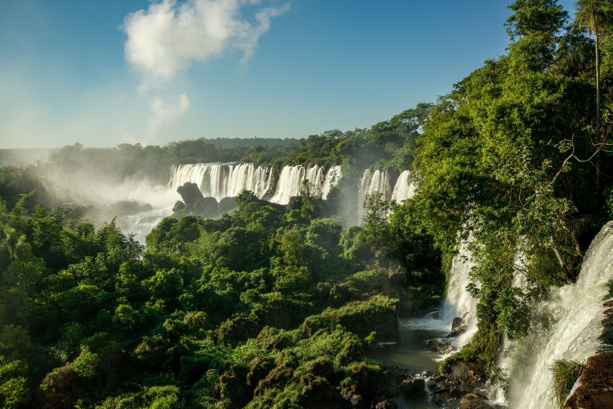 Secret1earth's tweet photo. 🇦🇷 Iguazú Falls – Argentina's Most Spectacular Natural Wonder 🌊✨

Imagine standing before 275 roaring waterfalls, surrounded by lush rainforest and endless mist. Welcome to Iguazú Falls, one of the New Seven Natural Wonders of the World and Argentina's most iconic tourist destination.

📍 Location: Misiones Province, Argentina
🌍 Fun Fact: The tallest section, known as Devil's Throat, drops about 80 meters (262 ft), creating a breathtaking wall of water that can be heard from far away.

If you're planning a trip to South America, Iguazú Falls is a destination you'll never forget. Photos don't do it justice—you have to experience its incredible power and beauty in person.

💬 Would you dare stand on the walkway overlooking Devil's Throat?

📌 Follow for more incredible travel destinations around the world!

#Argentina #IguazuFalls #Travel #BucketList #Nature #Waterfalls #SouthAmerica #TravelPhotography #Explore #Wanderlust