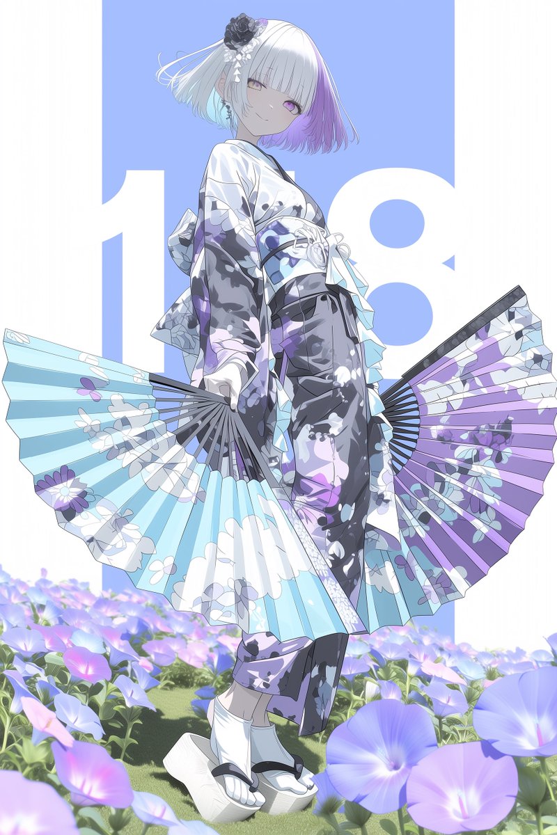 otennko0061's tweet photo. ［morning glory］   

good morning glory♪  

#AIイラスト  #朝顔 https://t.co/HrkNpJIOM9
