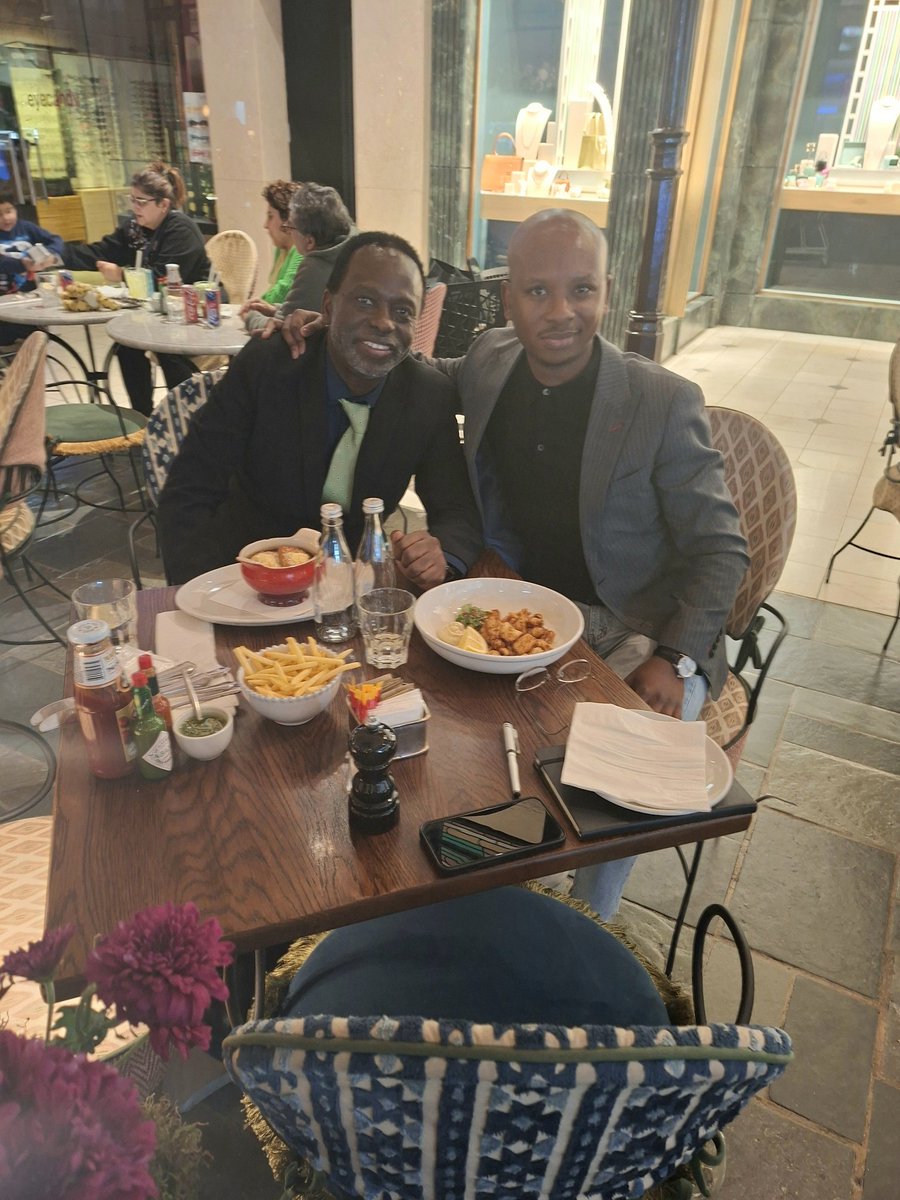 tmarwala's tweet photo. With Msizi Khoza, discussing the future of AI and banking. As AI transforms financial services, it is creating new opportunities to enhance efficiency, expand financial inclusion, strengthen risk management, and drive innovation across the banking sector. #AI #Banking #FinTech https://t.co/pTA7fIcnAO