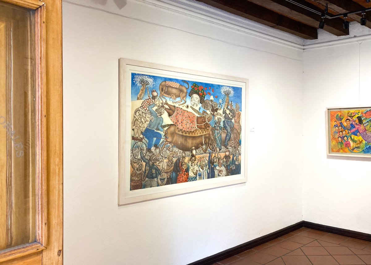 ArtedeOax's tweet photo. 𝗗𝗜𝗦𝗣𝗢𝗡𝗜𝗕𝗟𝗘
‘Jolgorio’
Grabado en aguafuerte y aguatinta
110 x 160 cm
2015

Solo en Galería Arte de Oaxaca ~
📍Murguía 105, Centro Histórico, Oaxaca de Juárez, 68000.

#MaximinoJavier #Gráfica #Art #Gallery #Artist #Oaxaca #Aguafuerte #Aguatinta #Mexico #Guelaguetza https://t.co/owx1bGvUiN