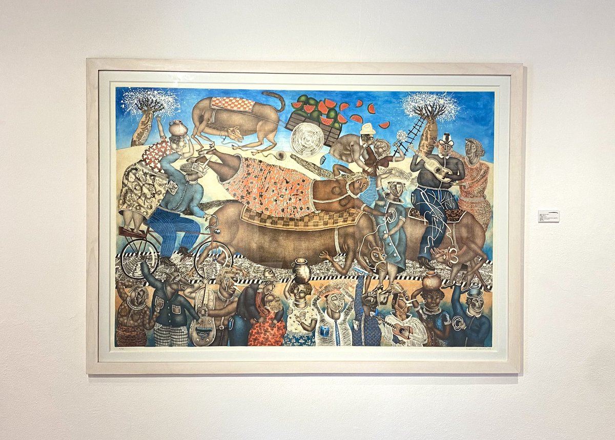 ArtedeOax's tweet photo. 𝗗𝗜𝗦𝗣𝗢𝗡𝗜𝗕𝗟𝗘
‘Jolgorio’
Grabado en aguafuerte y aguatinta
110 x 160 cm
2015

Solo en Galería Arte de Oaxaca ~
📍Murguía 105, Centro Histórico, Oaxaca de Juárez, 68000.

#MaximinoJavier #Gráfica #Art #Gallery #Artist #Oaxaca #Aguafuerte #Aguatinta #Mexico #Guelaguetza https://t.co/owx1bGvUiN