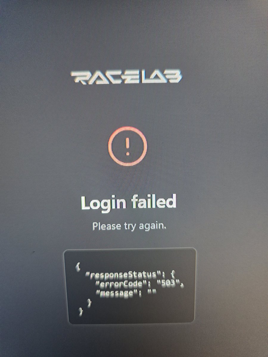 TheRealLurch11's tweet photo. @RaceLab3 I couldn't view my account on either and when I clicked "start overlay" on the app it said "must have pro" even though I do. I tried logging out to log back in and now it wont let me https://t.co/CMxSCBDpJz