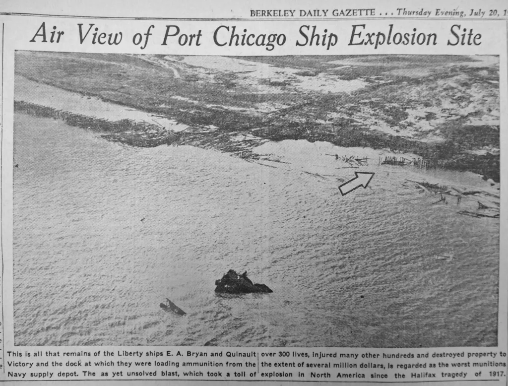 HiddenHistoryYT's tweet photo. July 17, 1944. At 10:18 at night, a pier in California blows up with a force people compared to a small atomic bomb, and 320 Americans die without ever leaving home. Almost all of them are Black. What the Navy does next is arguably worse than the explosion.

Port Chicago was a munitions depot on the water northeast of San Francisco. The job there was loading bombs and shells onto ships bound for the Pacific. In the segregated Navy of 1944, that job went to Black enlisted men, hundreds of them, while every officer over them was white. They had no training in handling explosives. None. They were just told to move the ordnance, and the officers ran betting pools on which division could load fastest, which meant men racing to throw live munitions around a ship.

That night two ships were at the pier with thousands of tons of ammunition. Something touched it off. The blast was so enormous it registered on seismographs, threw a fireball two miles into the sky, and shredded a 7,200 ton freighter so completely that almost nothing recognizable came back down. People in San Francisco felt it. It killed 320 men instantly, injured nearly 400 more, and about two thirds of the dead were Black sailors. It remains the deadliest home front disaster of the war.

Then came the part that should make you angry. The white officers were given survivors leave. The Black survivors were not. They were ordered straight back to loading munitions, at a different pier, under the same officers, with the same absence of training, while they were still finding pieces of their friends.

So 258 of them refused. They said they would do any duty the Navy asked except load ammunition until the conditions changed. The Navy called it mutiny, which in wartime can carry a death sentence. Fifty of them were convicted and given fifteen years hard labor.

It took eighty years to fix. In 2024 the Navy finally exonerated all 256 men who had been punished, every one of them long dead. Thurgood Marshall sat in on that 1944 trial as a young lawyer and said the plainest thing anybody said about it. This is not fifty men on trial for mutiny. This is the Navy on trial for its whole vicious policy toward Negroes.

They died for the war effort in California and got court martialed for asking not to die stupidly. Say their names too.