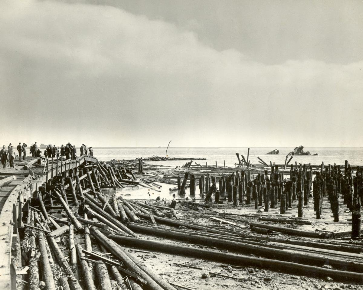 HiddenHistoryYT's tweet photo. July 17, 1944. At 10:18 at night, a pier in California blows up with a force people compared to a small atomic bomb, and 320 Americans die without ever leaving home. Almost all of them are Black. What the Navy does next is arguably worse than the explosion.

Port Chicago was a munitions depot on the water northeast of San Francisco. The job there was loading bombs and shells onto ships bound for the Pacific. In the segregated Navy of 1944, that job went to Black enlisted men, hundreds of them, while every officer over them was white. They had no training in handling explosives. None. They were just told to move the ordnance, and the officers ran betting pools on which division could load fastest, which meant men racing to throw live munitions around a ship.

That night two ships were at the pier with thousands of tons of ammunition. Something touched it off. The blast was so enormous it registered on seismographs, threw a fireball two miles into the sky, and shredded a 7,200 ton freighter so completely that almost nothing recognizable came back down. People in San Francisco felt it. It killed 320 men instantly, injured nearly 400 more, and about two thirds of the dead were Black sailors. It remains the deadliest home front disaster of the war.

Then came the part that should make you angry. The white officers were given survivors leave. The Black survivors were not. They were ordered straight back to loading munitions, at a different pier, under the same officers, with the same absence of training, while they were still finding pieces of their friends.

So 258 of them refused. They said they would do any duty the Navy asked except load ammunition until the conditions changed. The Navy called it mutiny, which in wartime can carry a death sentence. Fifty of them were convicted and given fifteen years hard labor.

It took eighty years to fix. In 2024 the Navy finally exonerated all 256 men who had been punished, every one of them long dead. Thurgood Marshall sat in on that 1944 trial as a young lawyer and said the plainest thing anybody said about it. This is not fifty men on trial for mutiny. This is the Navy on trial for its whole vicious policy toward Negroes.

They died for the war effort in California and got court martialed for asking not to die stupidly. Say their names too.