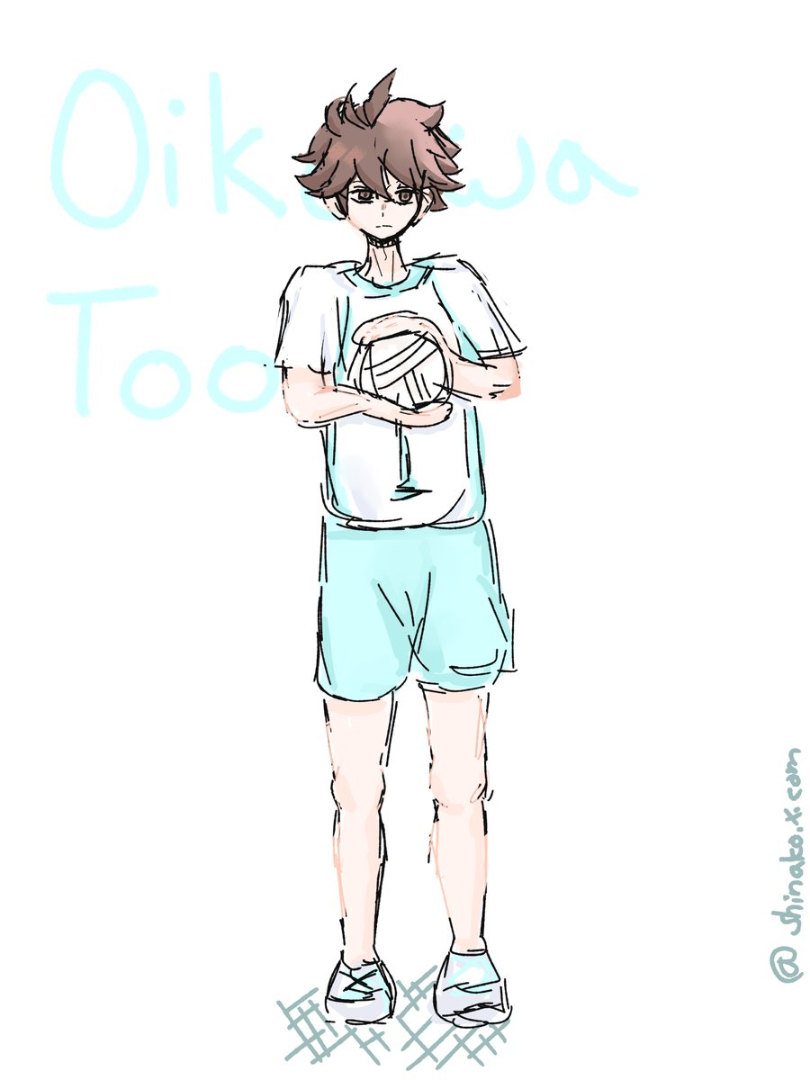 ShinakoSuzu's tweet photo. sketching #OikawaTooru 'cause next week is his birthday (˶˃𐃷˂˶) #Haikyu https://t.co/NScgeg8AAs