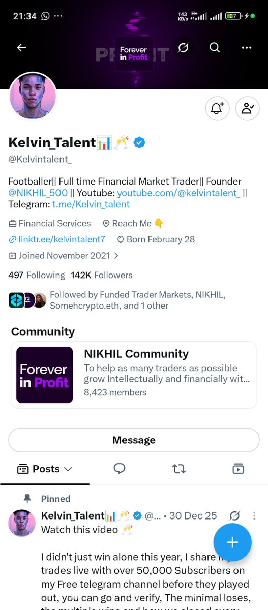 clementoaina's tweet photo. @Kelvintalent_ @fundingpips @ShashtradesGC DONE https://t.co/0wawwEXJ8l