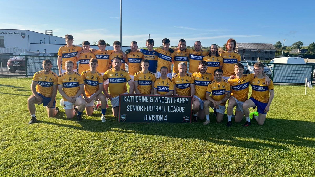 OwenmoreGaels's tweet photo. Champions!!!!
Unreal second half from our lads and a Gary Anderson with a last gasp goal to win the title.
Owenmore Gaels 1-13 St. Johns 0-14 https://t.co/E49hRsWnT8