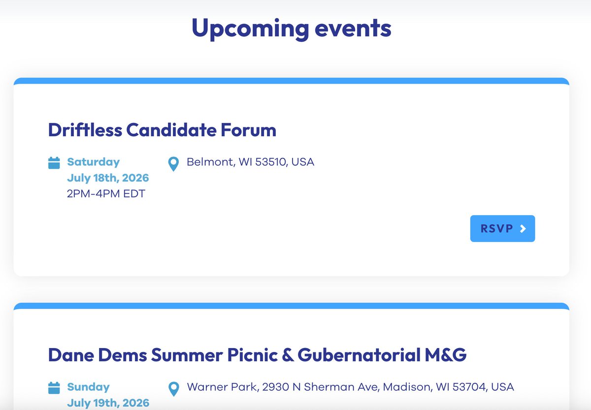 davidslosttt's tweet photo. David Crowley's event page is BACK UP

I'm not a betting man but I would give it a 100% chance he reenters the race https://t.co/te5IBpSOyZ
