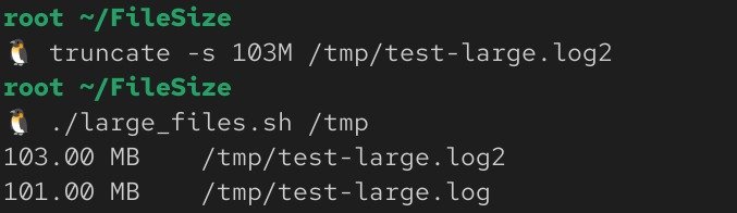 _MistOfVON's tweet photo. Day 56/100
Built a Bash script to find files larger than a specified size, validate input, and display results sorted by size.
A simple but useful Linux automation exercise.
#100DaysOfCode #Linux #Bash #ShellScripting https://t.co/TD5ztjQbCF
