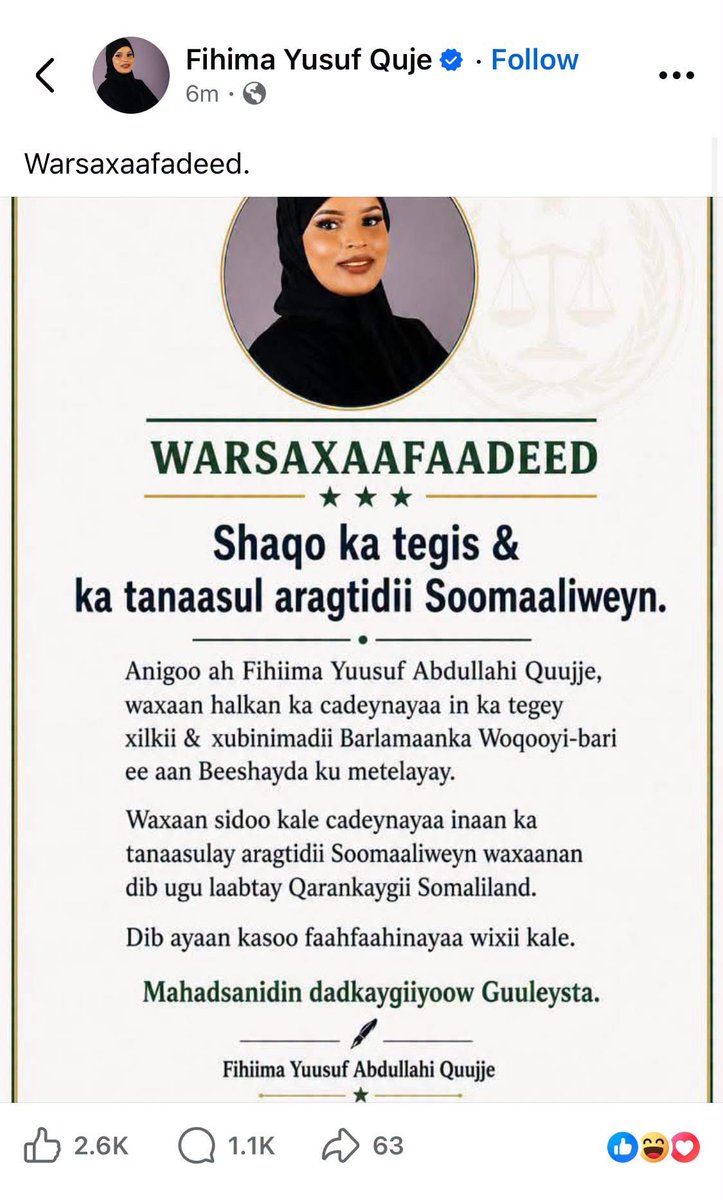 SahardidSms's tweet photo. Warsaxaafadeed https://t.co/poYmVDt1BS