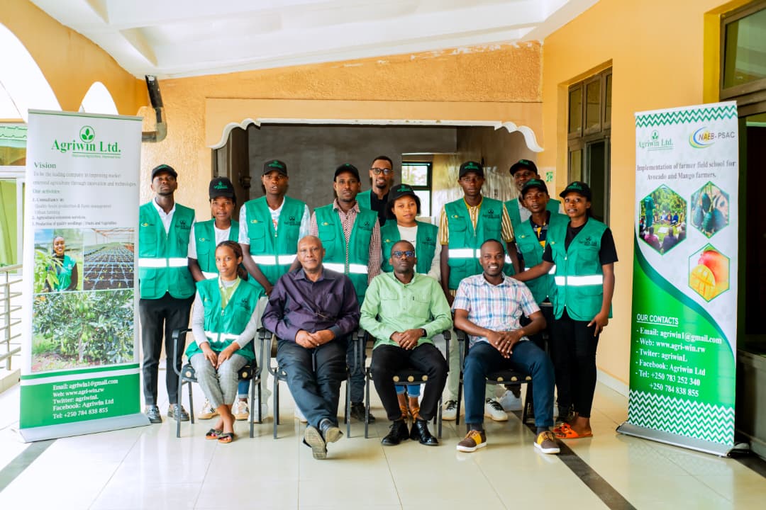 AgriwinL's tweet photo. Today AGRIWIN Ltd successfully concluded a 5-day Training of Trainers (ToT) for Proximity Coaches at Hilltop Hotel under the NAEB-PSAC Implementation of Farmer Field Schools (FFS) for Avocado and Mango Farmers. https://t.co/KHB9dTQIKG