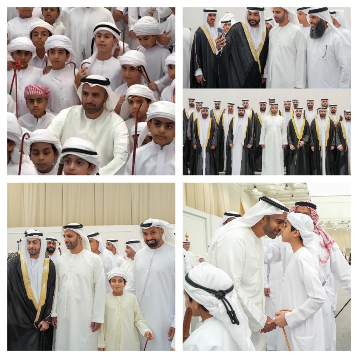 a_binyaqoob's tweet photo. سمو الشيخ محمد بن سعود القاسمي، ولي عهد رأس الخيمة، لا يكتفي بإطلاق المبادرات، بل يقود رؤيةً متكاملة لبناء المجتمع.

ففي مشهدٍ واحد�� تجلّى البُعد الاستراتيجي لرؤية سموه؛ إذ جمع بين العرس الجماعي الذي يبني الأسرة، ودورة السنع التي تبني الإنسان، ليجسد قناعةً راسخة بأن بناء الأوطان يبدأ ببناء الإنسان، ولا يكتمل إلا بأسرةٍ مستقرة، وهويةٍ وطنيةٍ راسخة، وجيلٍ يحمل قيمه، ويصون إرث وطنه.

هكذا تُصنع الأجيال… وهكذا تُبنى الأوطان