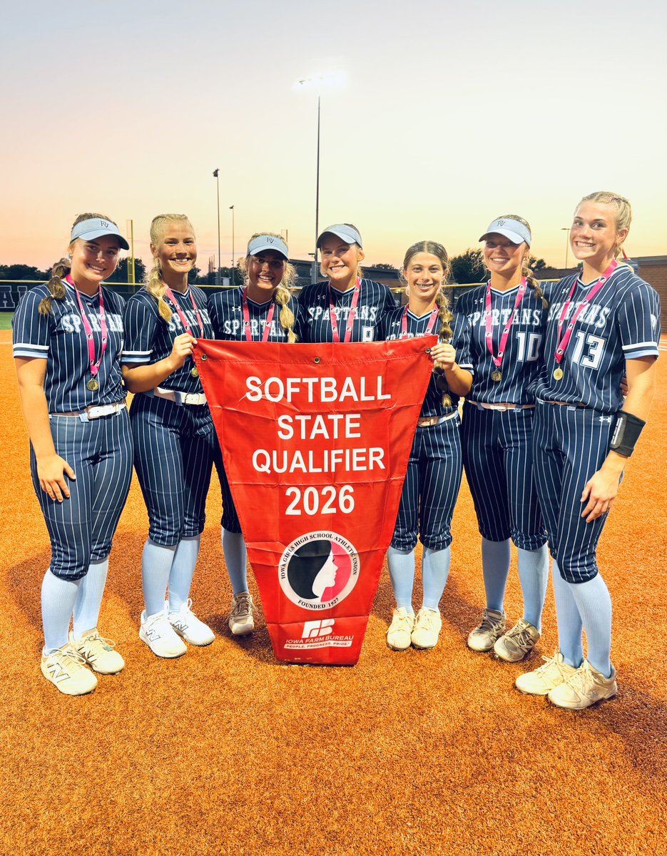 SoftballPV's tweet photo. A pretty special full-circle moment. 💙

In 2022, these seven celebrated a travel ball state championship together.

Four years later, they're varsity starters who helped punch Pleasant Valley's ticket to the Iowa High School State Tournament.

That's what it's all about! https://t.co/AdolGwpYM0