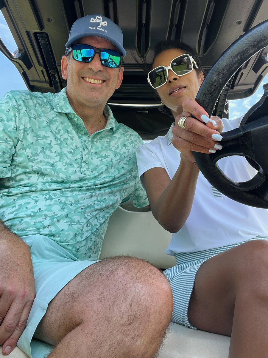 HARRISFAULKNER's tweet photo. On the green for a cause that matters 💛⛳️
Grateful to be part of the Gabby Petito Foundation Charity Golf Tournament today. 

My message today: Faith doesn’t erase the trial. It carries us through it. 

#StrongerTogether 
#GabbyPetitoFoundation #FaithThroughTheStorm #CharityGolf https://t.co/W00wFTYSMB
