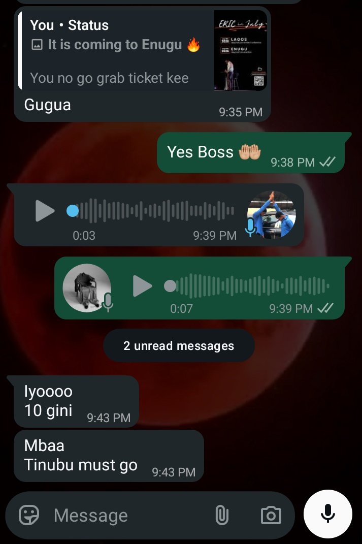 HumbleBuchi101's tweet photo. Tinubu must go o 😭🤲🏼
But before Tinubu goes, I must go to Beyond Conversation. 

25th July, grab your ticket or grab mine for me 🔥 https://t.co/X6X8VY8YNa