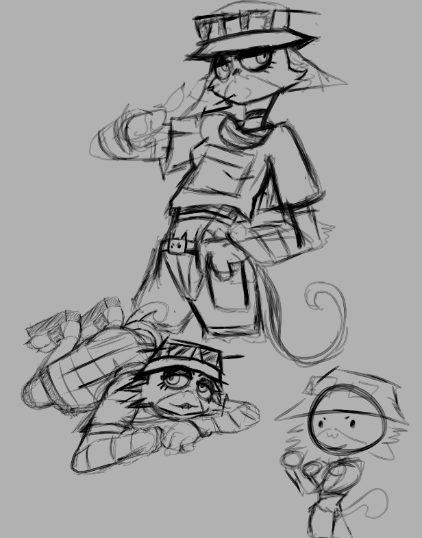 JadeTeamLeader's tweet photo. more doodles of metalhead meowskulls trying to figure how i wanna style things https://t.co/pC3Y5bxCLG