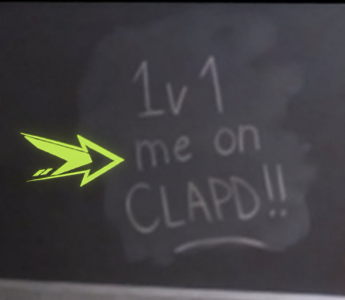 Clapdxyz's tweet photo. @100Thieves @Valkyrae Y'all missed this https://t.co/10d4SrWBaw