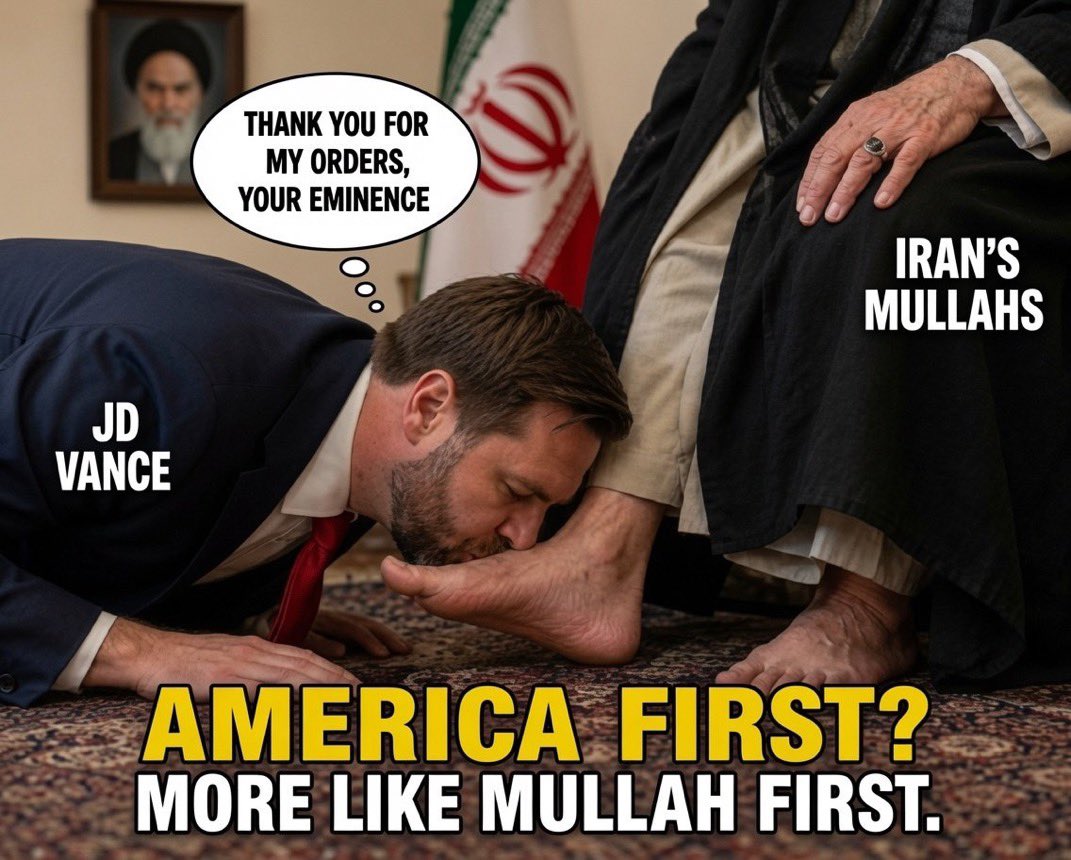 ConstantineCN's tweet photo. @NicholasLissack @JDVance @JDVance Terrorist Lover https://t.co/HfijBAAF5i
