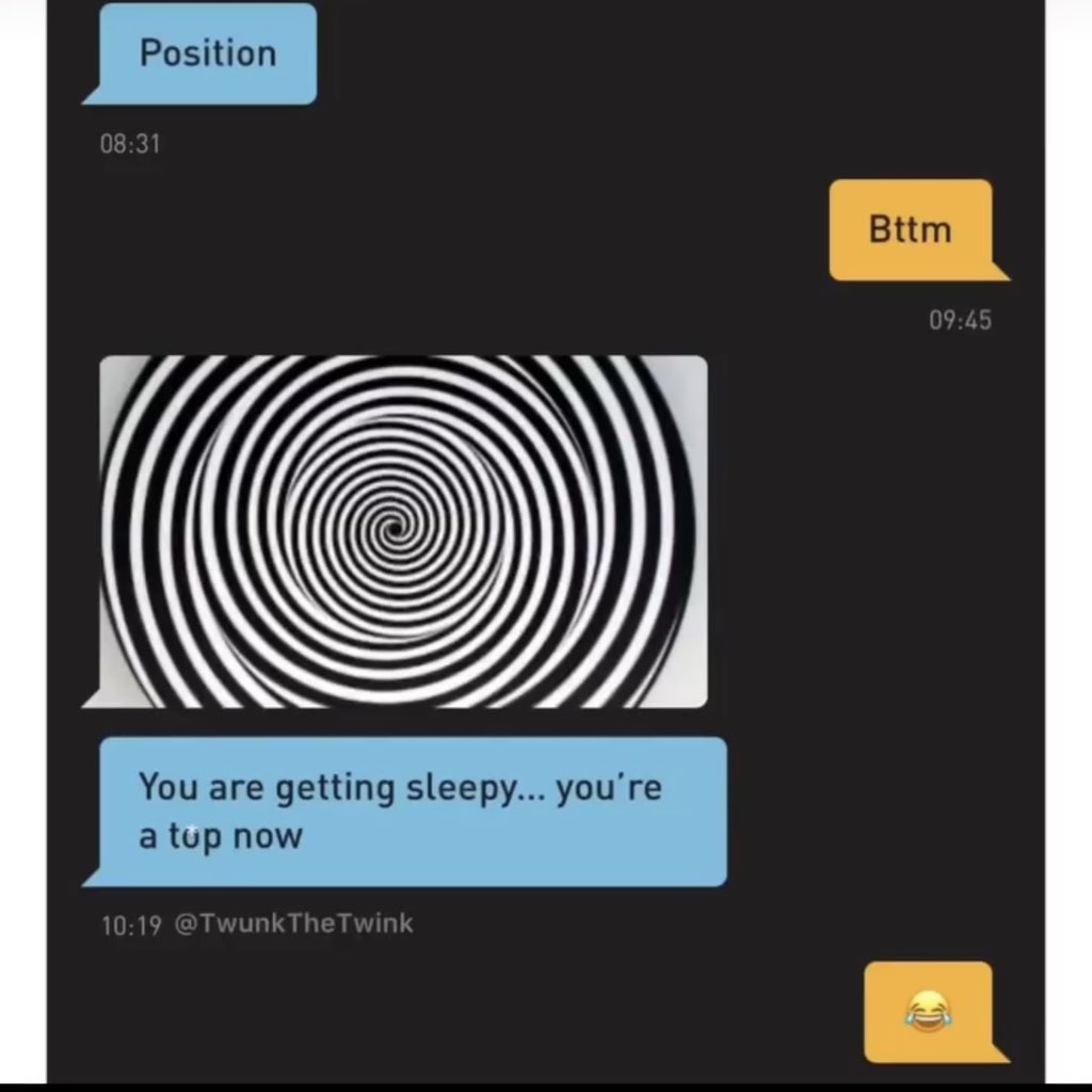 QueerFamlove's tweet photo. My kind of conversion therapy 😂🤣🤣 https://t.co/3hnOO1xJ9n