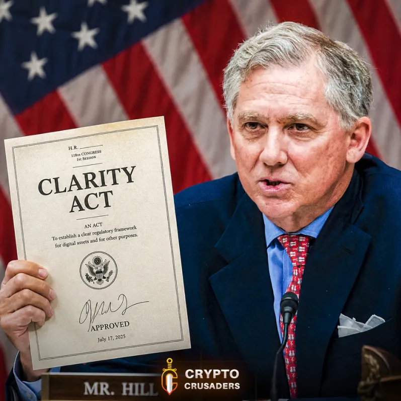 LeviCryptoGuy's tweet photo. 💥MASSIVE!!

French Hill has urged Senate leadership to schedule a July floor vote on the CRYPTO AND ripple:native CLARITY Act and get SIGNED done ASAP!!! https://t.co/xqSUaNsktI