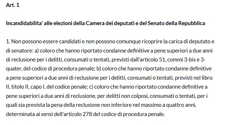 Sydwerehere's tweet photo. Di tutto il caravanserraglio pro Roggero i migliori sono quelli che prospettano una candidatura ignorando che la legge Severino, votata da molti attuali esponenti del centrodestra, la vieta esplicitamente
Ma ormai vale tutto, basta rincoglionire l'elettore a colpi di slogan https://t.co/EOIK7FgZkr