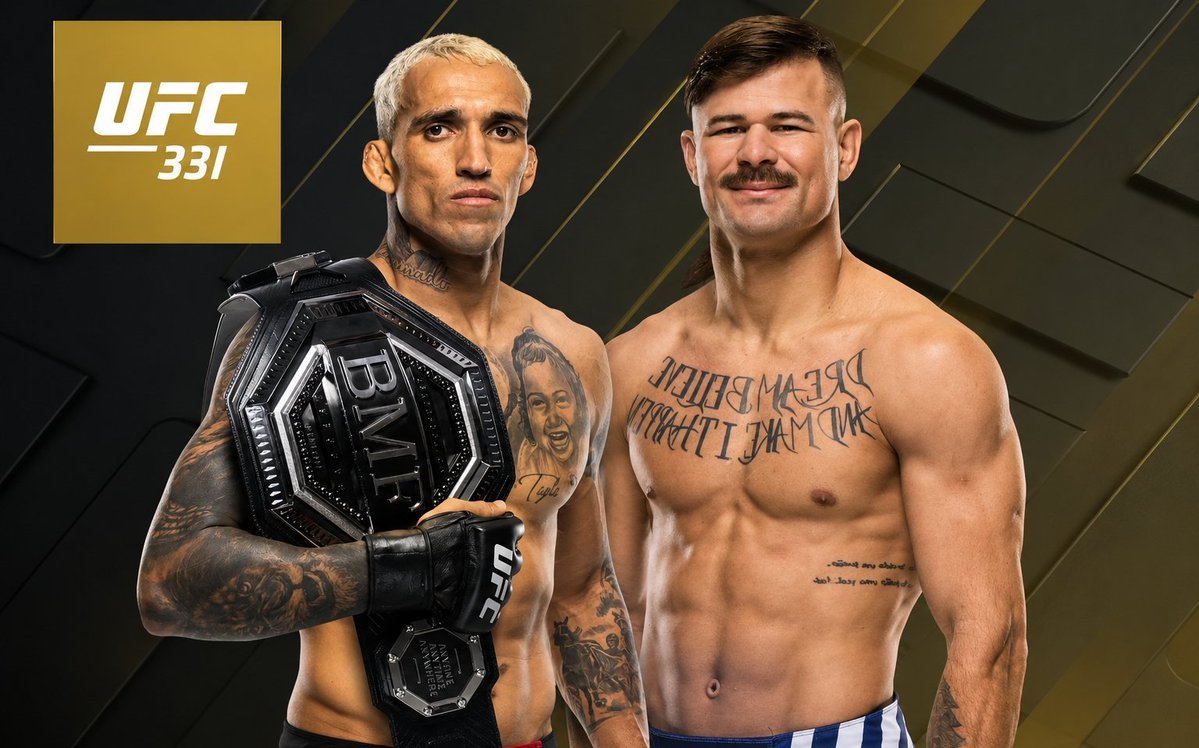 Kyron_NineIota's tweet photo. 🚨 BREAKING NEWS: O main-event do UFC 331 vai ser Charles x Diego Lopes pelo cinturão BMF.  

via (@TheWormLumbriga) https://t.co/PQYDJGdJE1