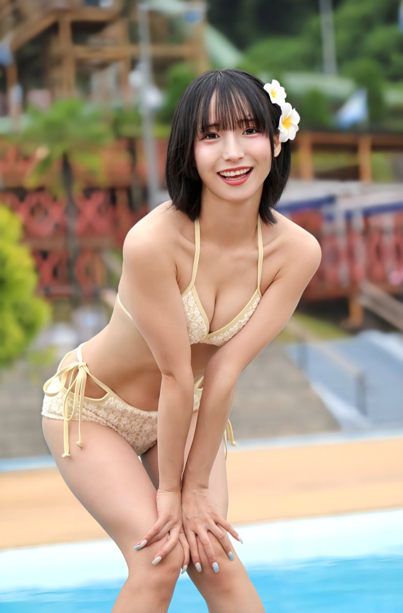 hirotan_1004's tweet photo. RiNCENT♯ ᑭᕼOTO collection
#琴吹ゆず さん️️️🩵

mignonne, allons voir si la rose

でもどんな薔薇も
愛らしい君の魅力にはかなわない*.·.。゜

#近代麻雀水着祭2026 day2
東京サマーランド／2026.7.2 https://t.co/5tTlNve0Ko