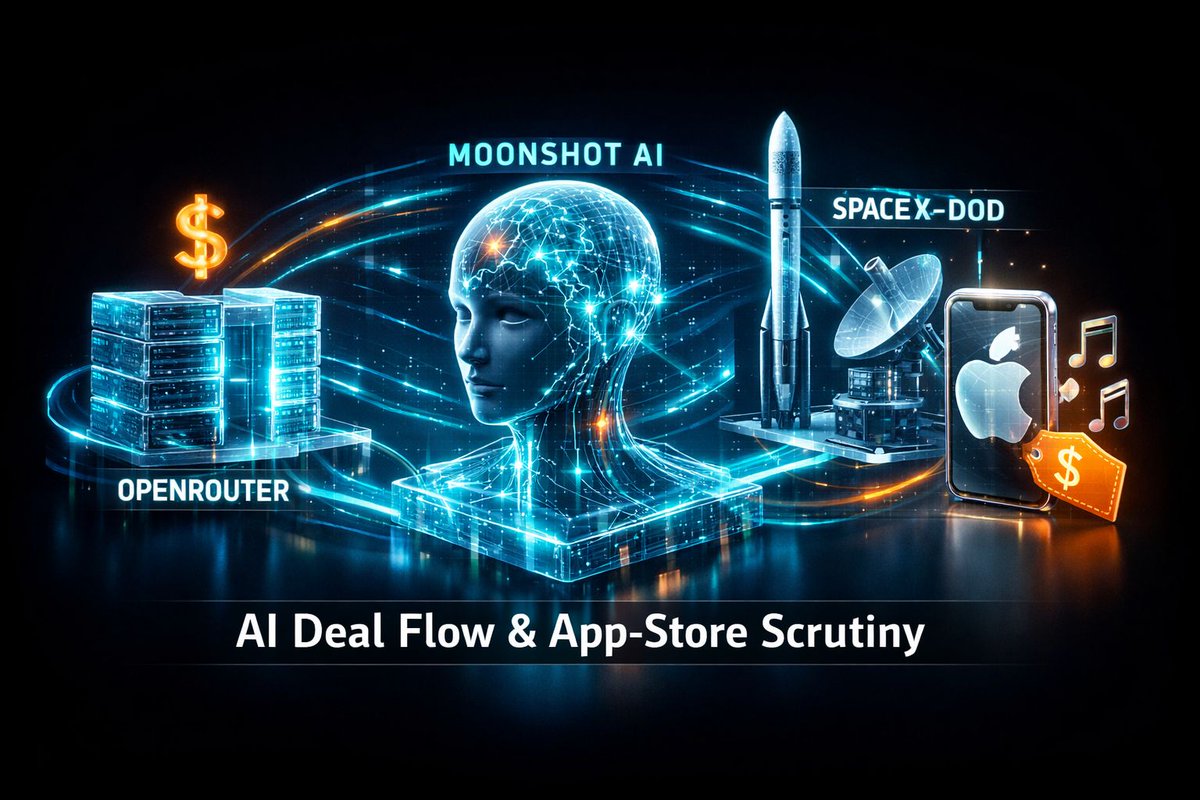 WolfOfWeedST's tweet photo. Eyes on $NVDA $AAPL - AI deal flow and app-store heat won't derail semis. Watch setups, money's moving into infra.

Read more: https://t.co/JCV0nLmGHv

#TechStocks #AI #Semiconductors https://t.co/Yxdn5sATfY