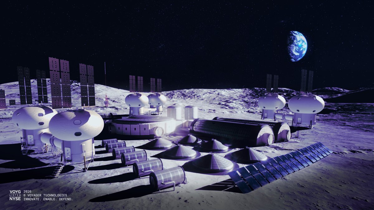 voyagertech_'s tweet photo. One team with one mission, fielding the full stack of lunar capabilities. Voyager is developing what’s needed for a permanent lunar presence: landers, surface power, expandable habitation, communications, propulsion and operations.​

https://t.co/KunNgkvxGj

$VOYG #AcceleratingtheAdvantage #MissionReady