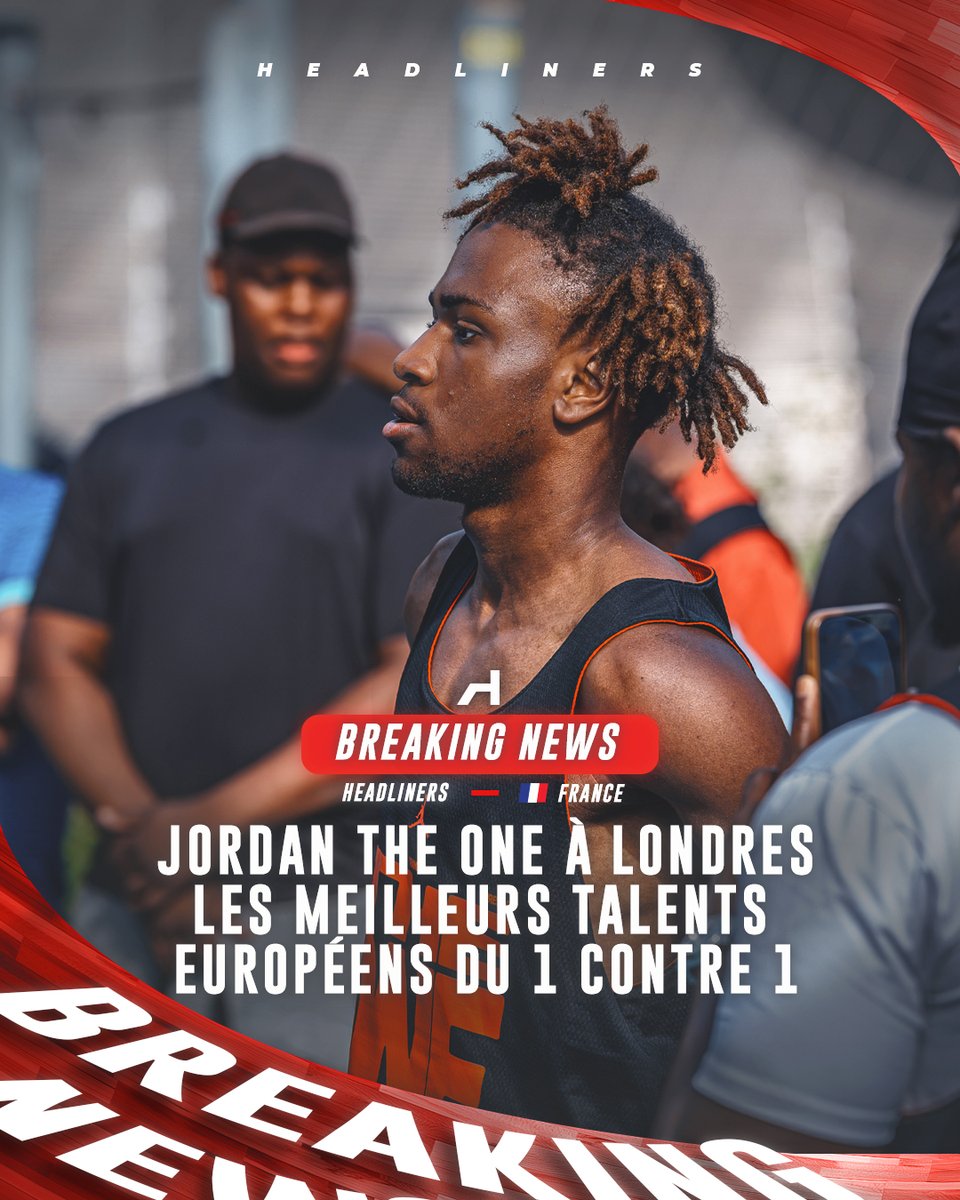 Headliners_fr's tweet photo. Les finales européennes de The One arrivent à Londres.
22 jeunes talents sont annoncés ce samedi 18 juillet au Magazine London pour le tournoi mondial de 1 contre 1 de @Jumpman23 avec @FootLockerEU
Objectif : poursuivre la route vers Shanghai.
#JordanTheOne #OneOnOne https://t.co/FrdSxATiAd