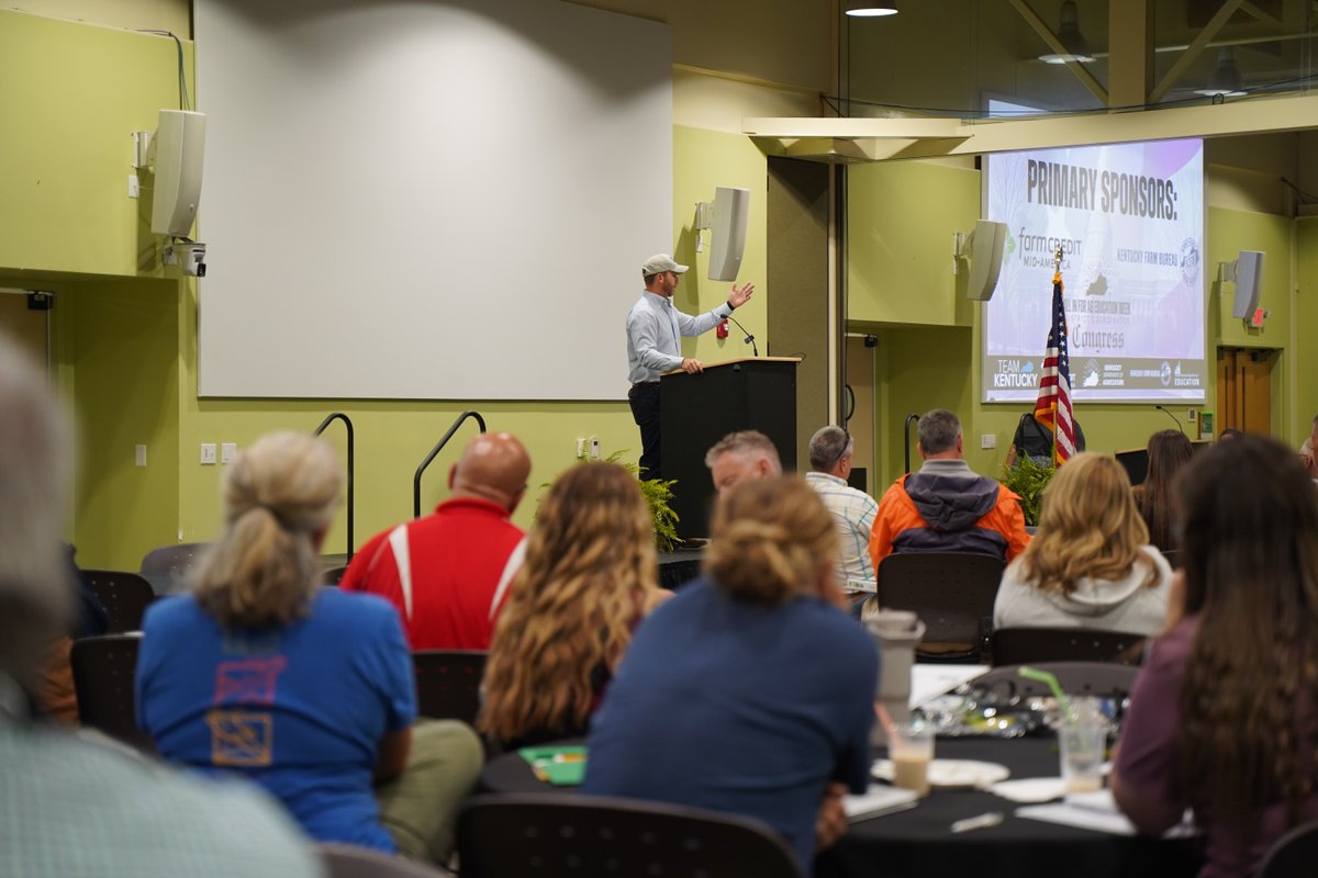 kentuckyag's tweet photo. 30 District Coordinators came together with one goal: strengthening agricultural education across Kentucky. At the District Coordinator Congress, they prepared for the 2026–2027 Kentucky's All In for Ag Education Weeks with new resources, ideas, and partnerships. https://t.co/Z0i3yOwh7z