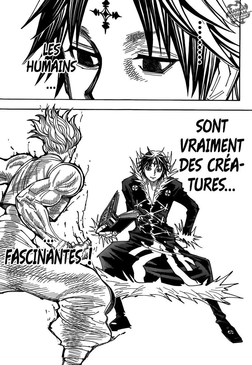 vltnprln's tweet photo. #HunterXHunter #Hxh #spoilshxh
339 -> 357 
Heureusement Hisoka il explique ce combat de malade https://t.co/ZZFcM6yS8P