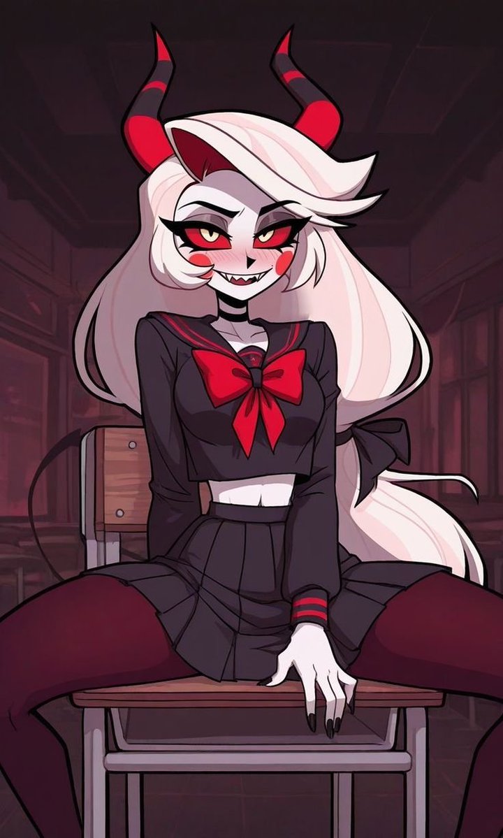 Maria4351238467's tweet photo. A little fan art a lot of love 🐺💕
#HazbineHotel #HazbinHotelFanart #artist #commision #commisionopen https://t.co/mBsW4prP1C