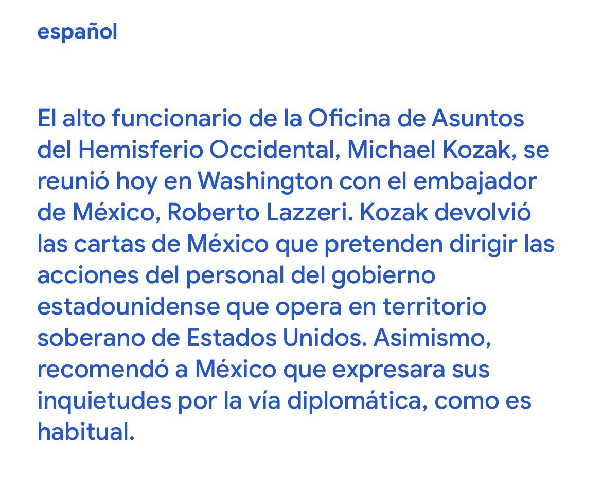 malusita76's tweet photo. 🚨El nuevo embajador de México en EEUU no sabe de diplomacia y hace el ridículo.
Roberto Lazzeri es expuesto por el alto comisionado de la oficina de Asuntos del Hemisferio Occidental Michael Kozak, éste recibió a Lazzeri en Washington y el mexicano quiso entregarle unas cartas del gobierno pretendiendo dirigir acciones de los norteamericanos en su propio país! 

Obviamente le regresaron sus cartas y le dijeron que “expresara sus inquietudes “ por la vía diplomática. 
El embajador NO conoce el protocolo ni los canales a utilizar, claramente la presidente @Claudiashein mandó a un imbécil a lidiar con los vecinos…