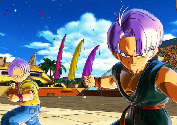 leezadademais's tweet photo. todo dia uma curiosidade sobre xenoverse (dia157)

eles fizeram cabelos diferentes pro kid trunks Z e super https://t.co/TrA7tfk7ls