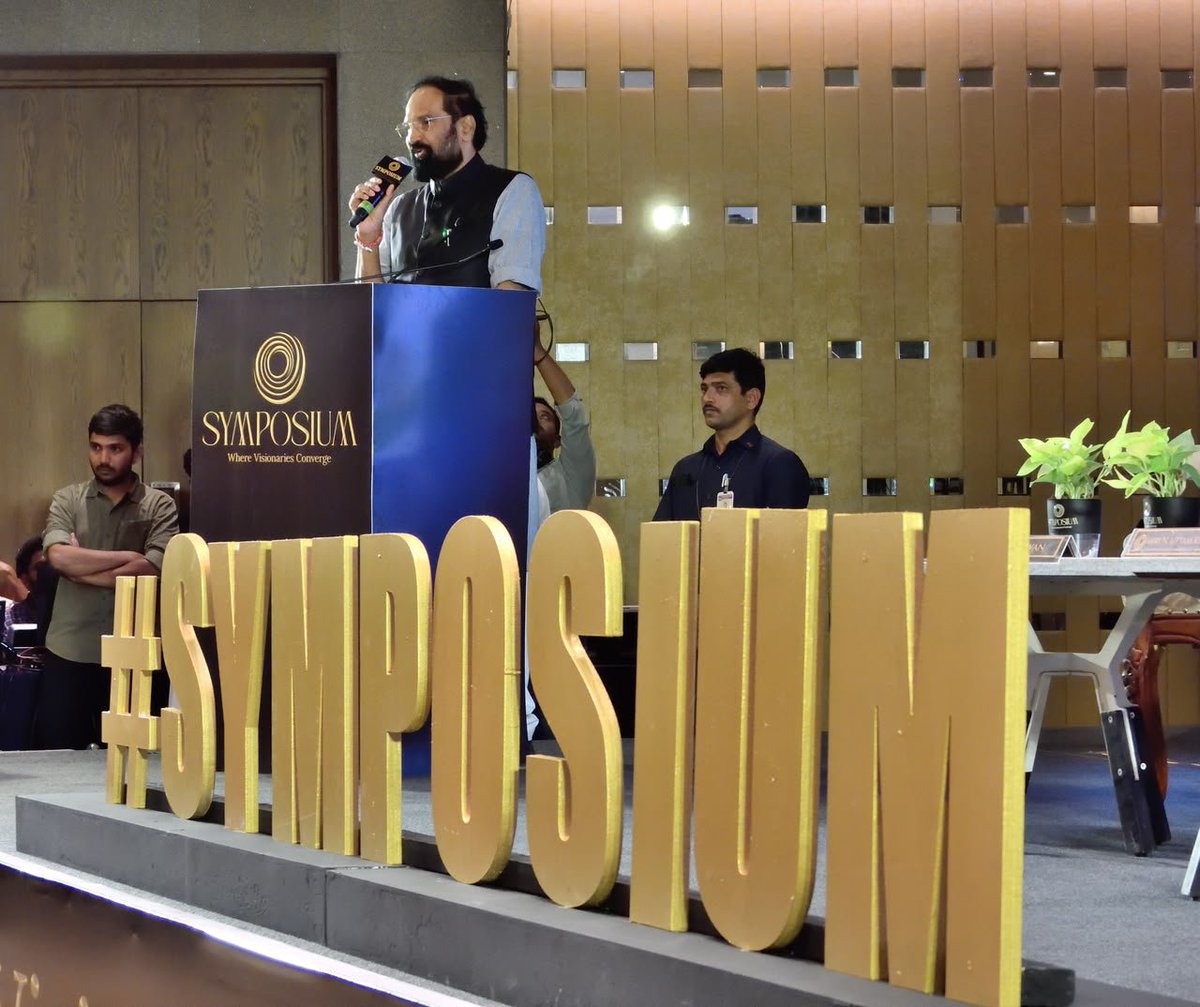 UttamINC's tweet photo. Today at the Symposium in Hotel Avasa, Hyderabad, I had the opportunity to engage with distinguished leaders, experts, and stakeholders on the path to a stronger Telangana. 

Constructive dialogue, innovative thinking, and decisive governance are the foundation of sustainable development. 

Together, we remain committed to building world-class infrastructure, strengthening irrigation, ensuring food security, and creating opportunities for every citizen. 

Every conversation today reinforces our resolve to transform vision into action.

#Telangana #Hyderabad #Leadership #Governance #Development #Irrigation #FoodSecurity #TeamTelangana #Symposium #Progress