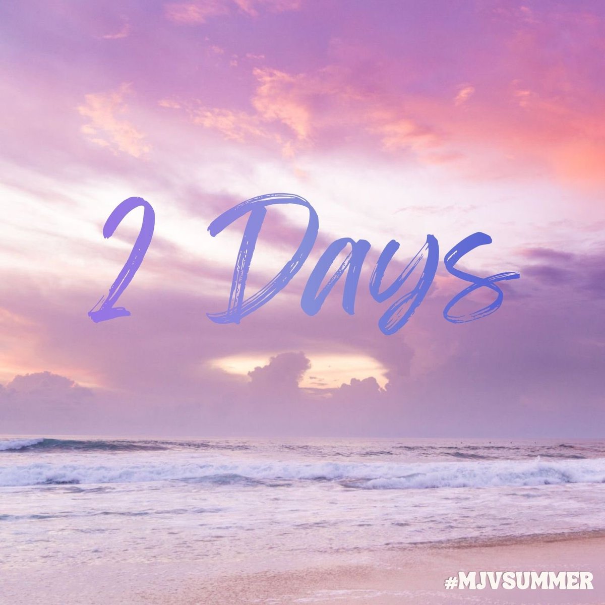 mjvweek's tweet photo. 2 days until #MJVSummer 🎆 Are you ready?? https://t.co/OIvAef9w6b