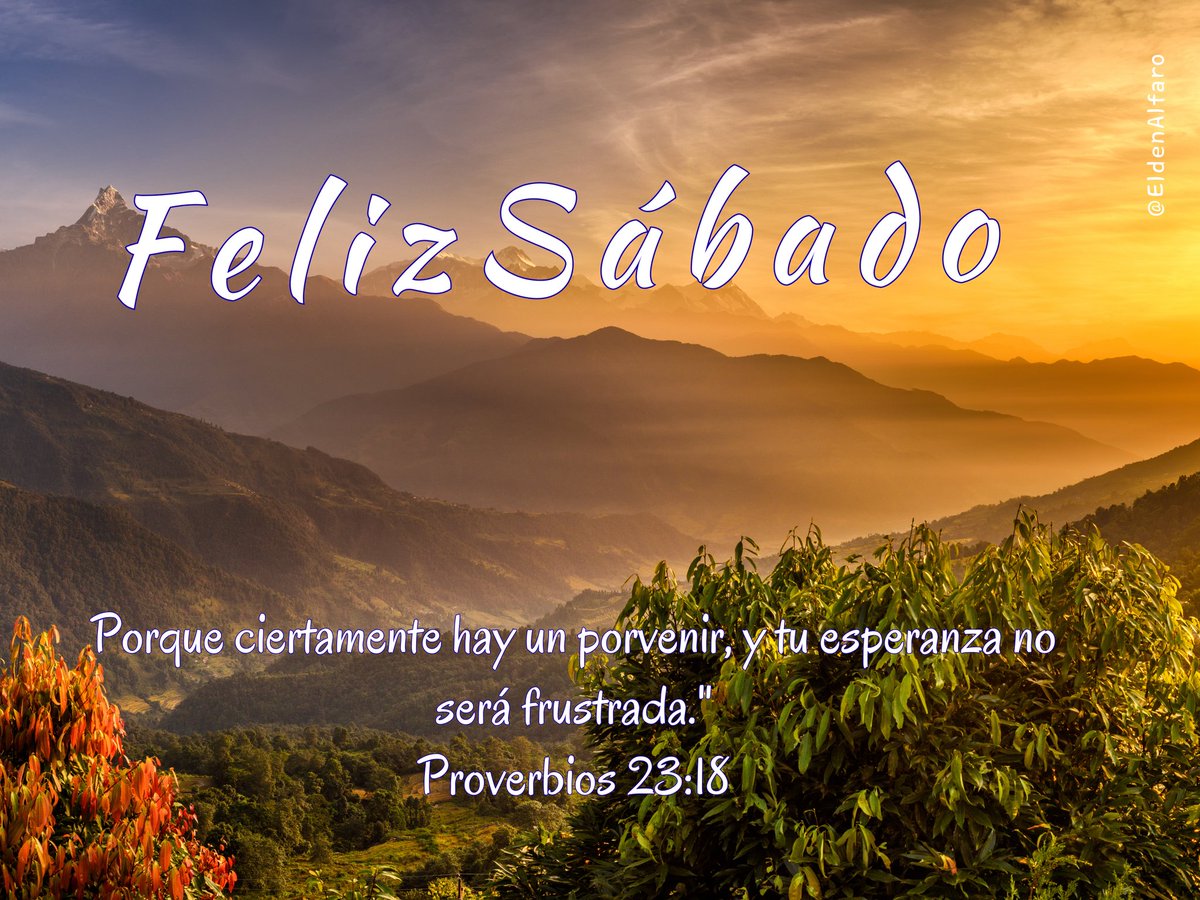 EldenObed7's tweet photo. Dios tienen un futuro lleno de esperanza. Él sigue dirigiendo nuestra historia con amor y fidelidad. Por eso, el sábado se convierte en un recordatorio especial de esperanza: al descansar en su presencia, renovamos la confianza en el Creador que sostiene nuestra

Feliz Sábado https://t.co/InHb2OQaxZ