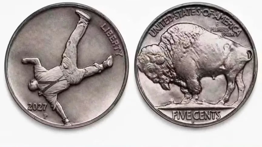 xbradtc's tweet photo. The US Mint is reissuing the buffalo nickel for 2027. https://t.co/RXFrgsrtLa